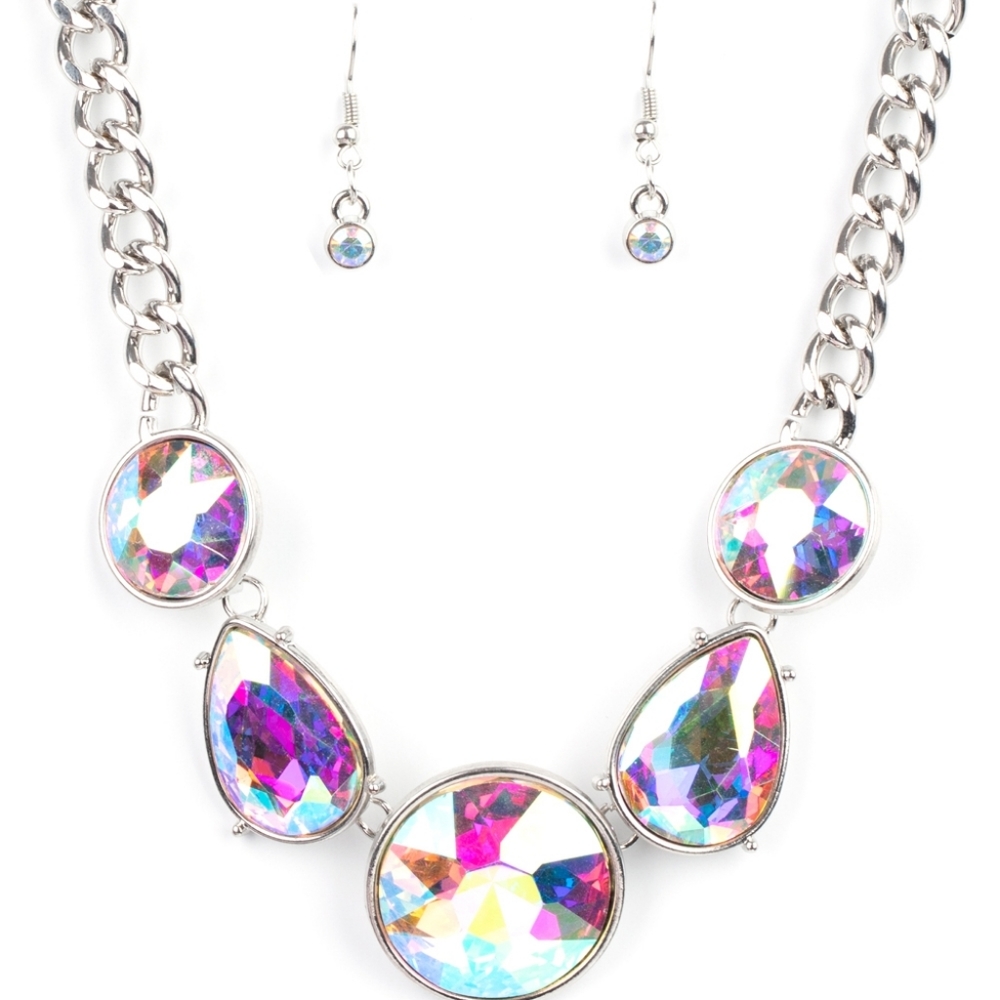 Paparazzi earrings and necklace set
